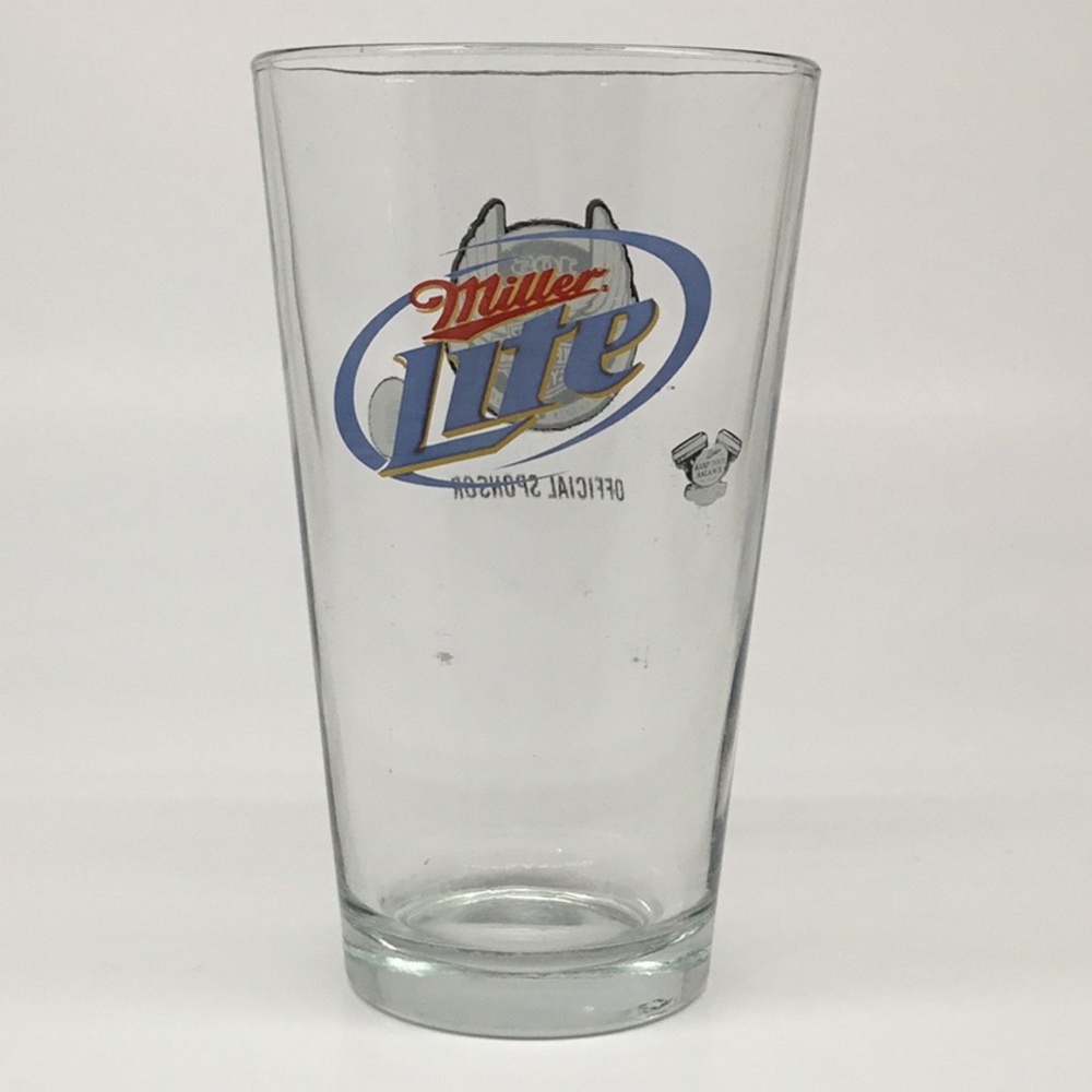 2008 Harley-Davidson Sponsor Miller Lite 105 Years Beer Collector 16oz Glass